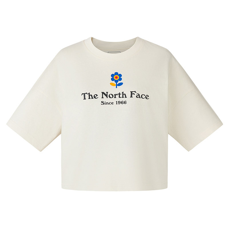 The North Face - 女裝短版夏季春夏短袖圖案 T 恤 – AP NF0A8DCE