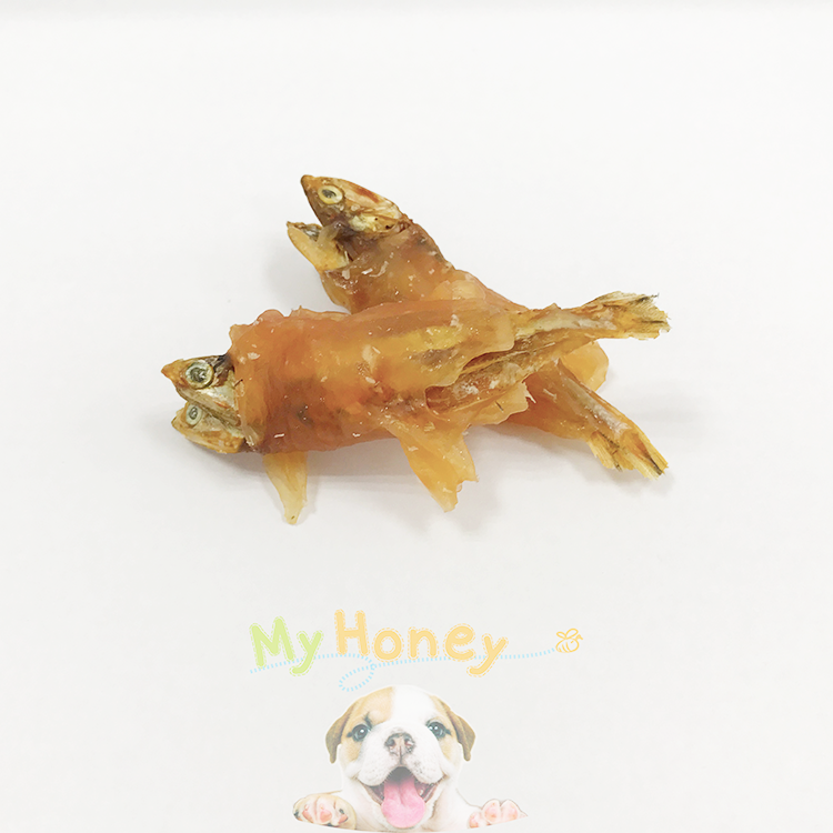 MyHoney Gourmet Chicken Snacks Series 100gr - Combo Twist Sticks- Chicken & Fish