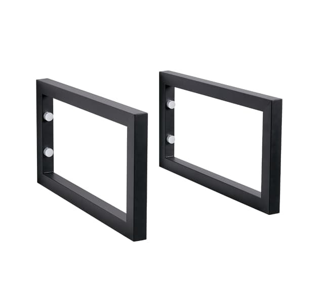 OVO京典衛浴 爵士黑檯面腳架組 STF018(兩支)