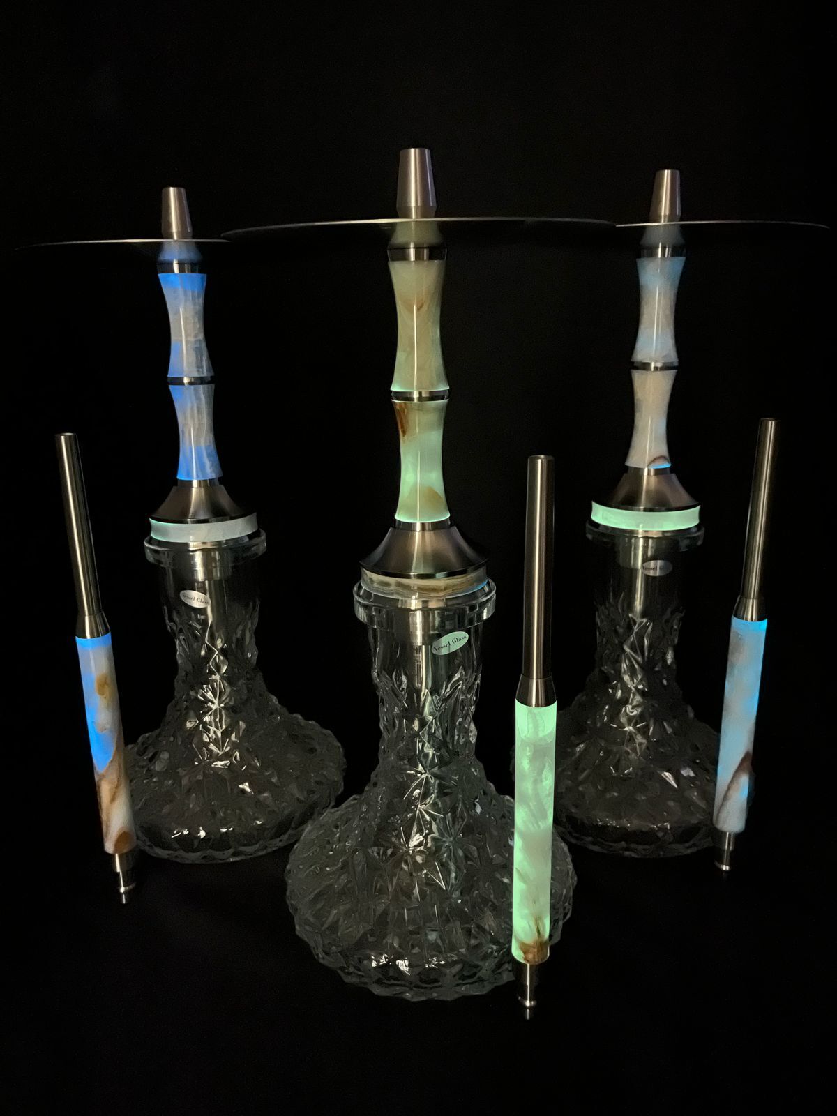 Special Hookah Mini - Blue Onyx