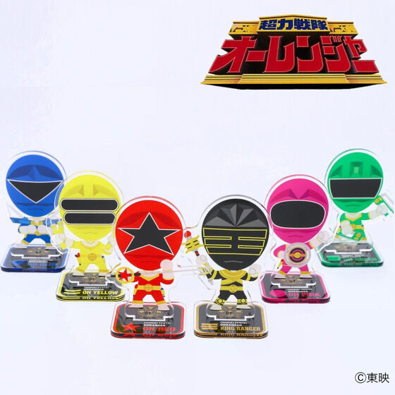 233572 Pbandai 預訂 2025/9月 超力戦隊オーレンジャー　デフォルメ　アクリルスタンド　全6種