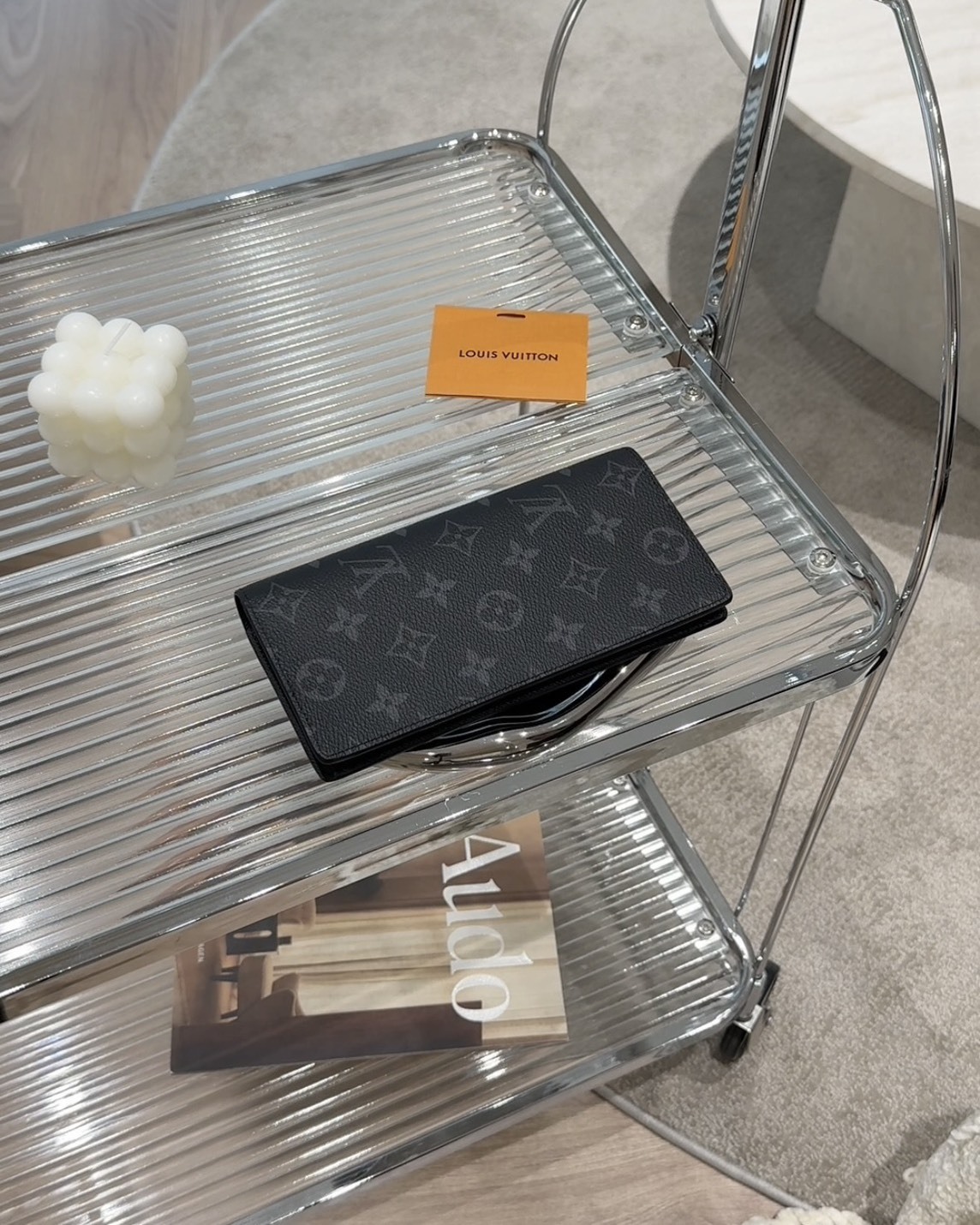 LV｜BRAZZA 長夾 黑老花 M61697