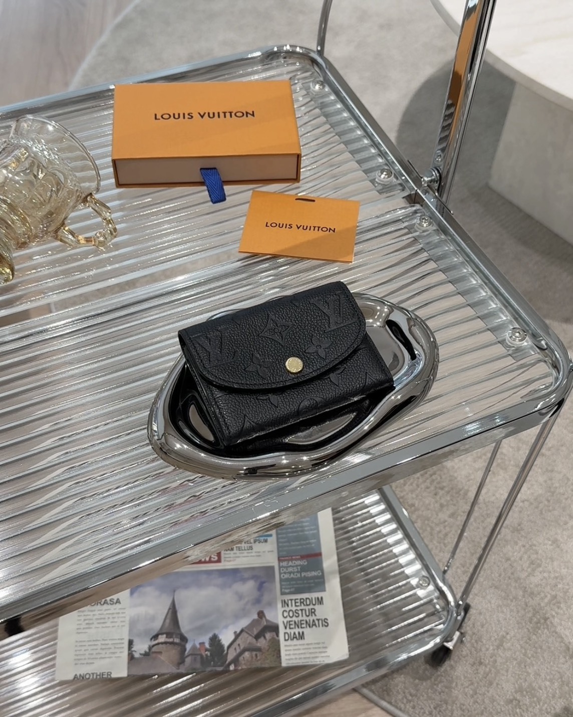 LV｜ROSALIE 零錢卡包 黑色 M81455