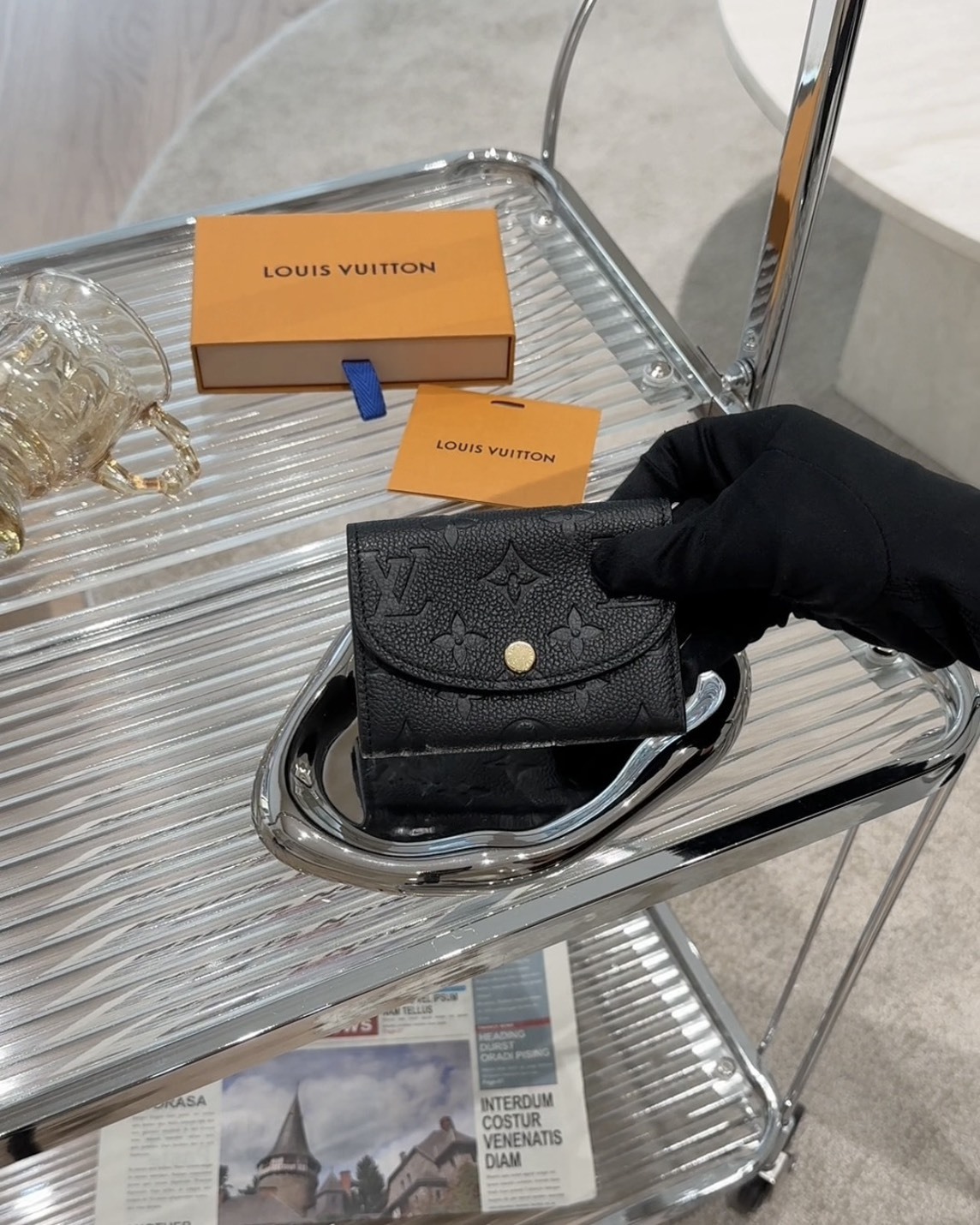 LV｜ROSALIE 零錢卡包 黑色 M81455