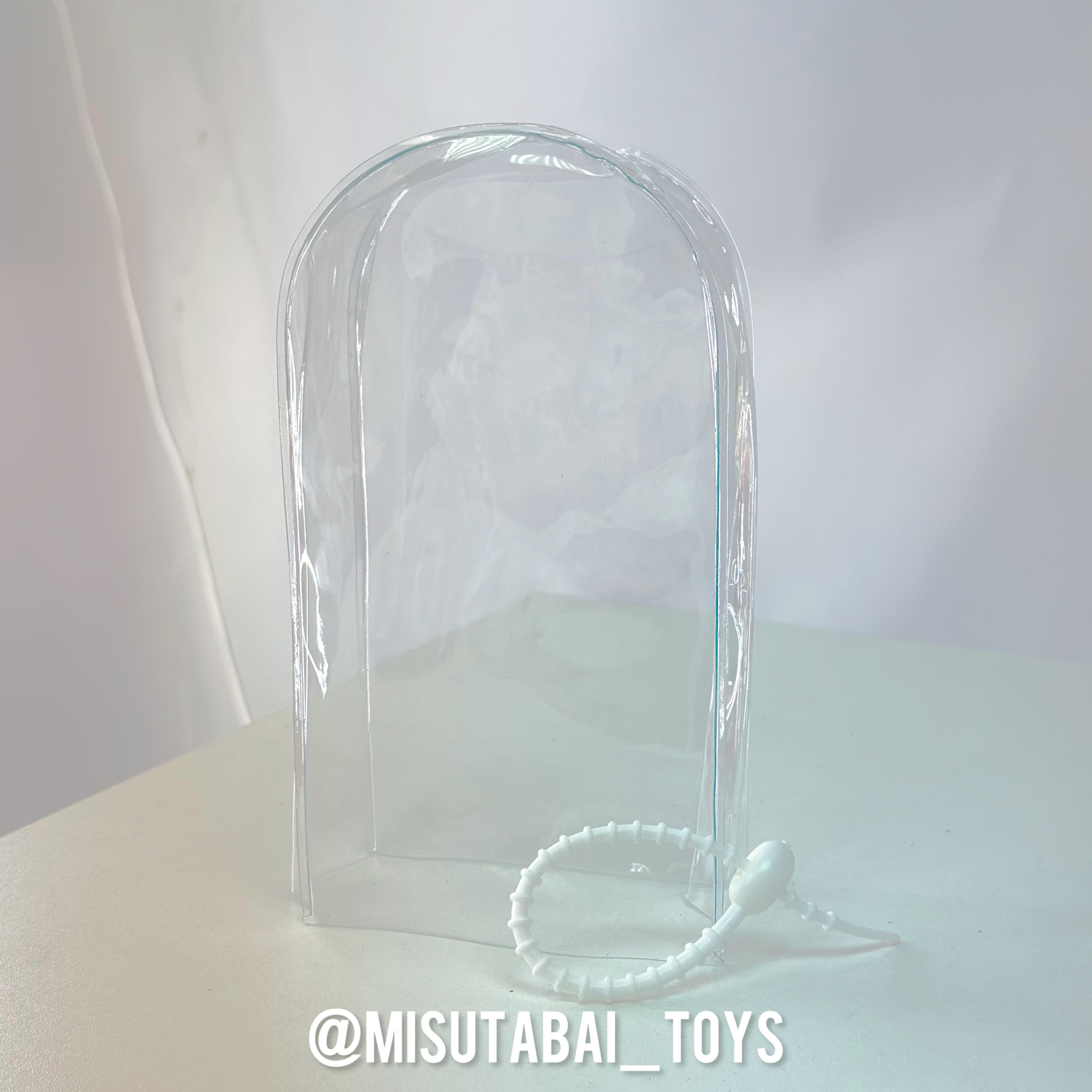 立體防塵罩連白色防盜扣 (case)