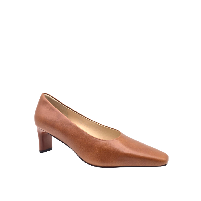 TUS Brushed Leather Pumps