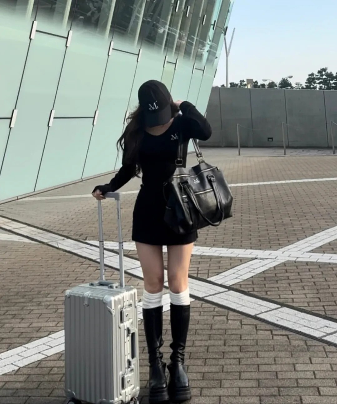 <限時接單> Mucent 韓國設計師品牌 大旅行袋 出國可用 兩用包 女生包包 男生包包 斜背包 單肩包