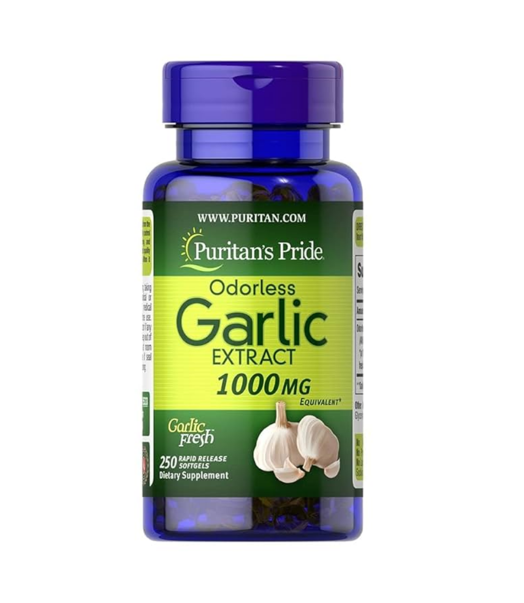 【Puritan's Pride】無臭大蒜精 Odorless Garlic 1000mg 100粒
