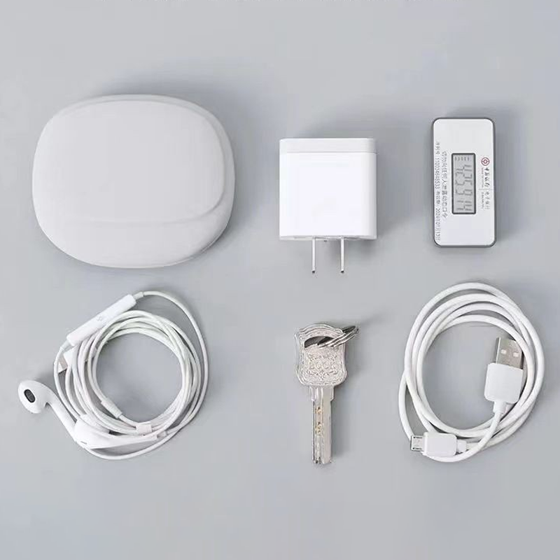 矽膠耳機線收納包