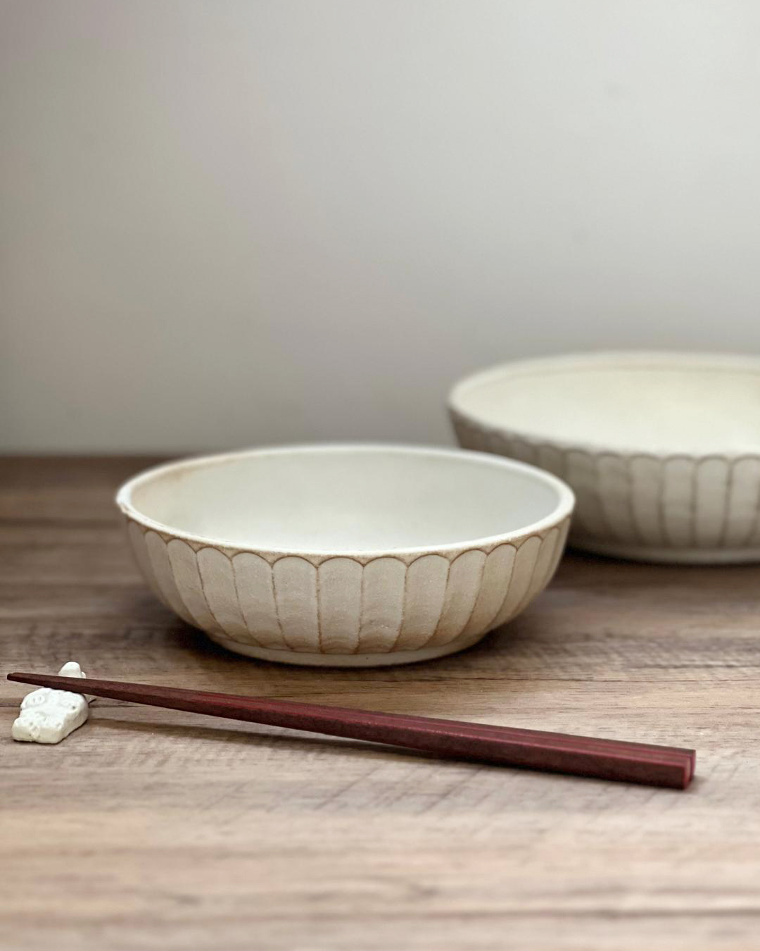 Mashiko ware 16cm Round Bowl｜Wakasama