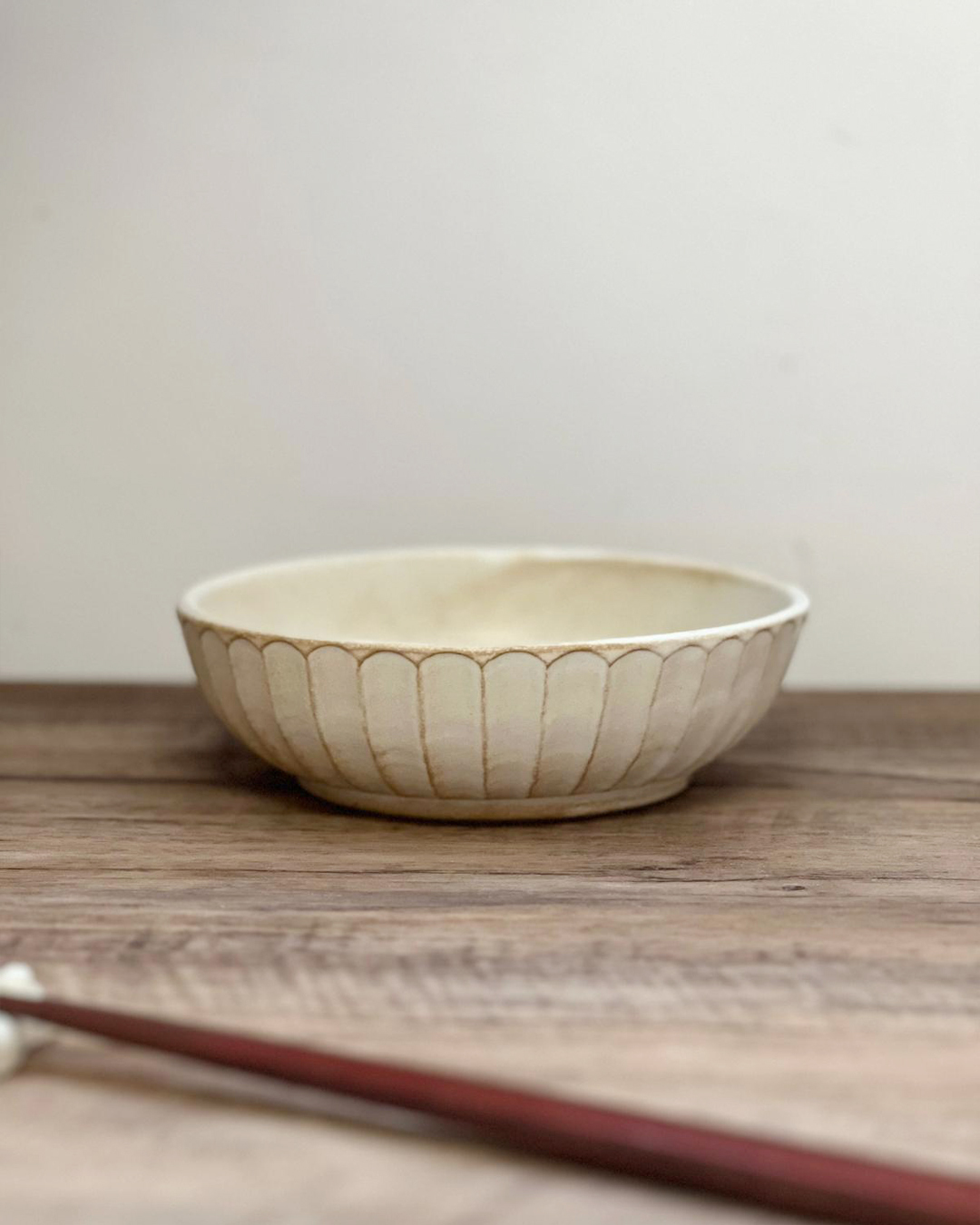 Mashiko ware 16cm Round Bowl｜Wakasama