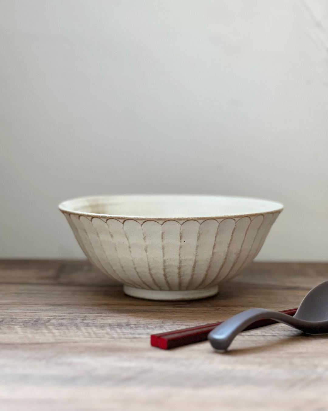 Mashiko ware ware 19cm Ramen Bowl｜Wakasama