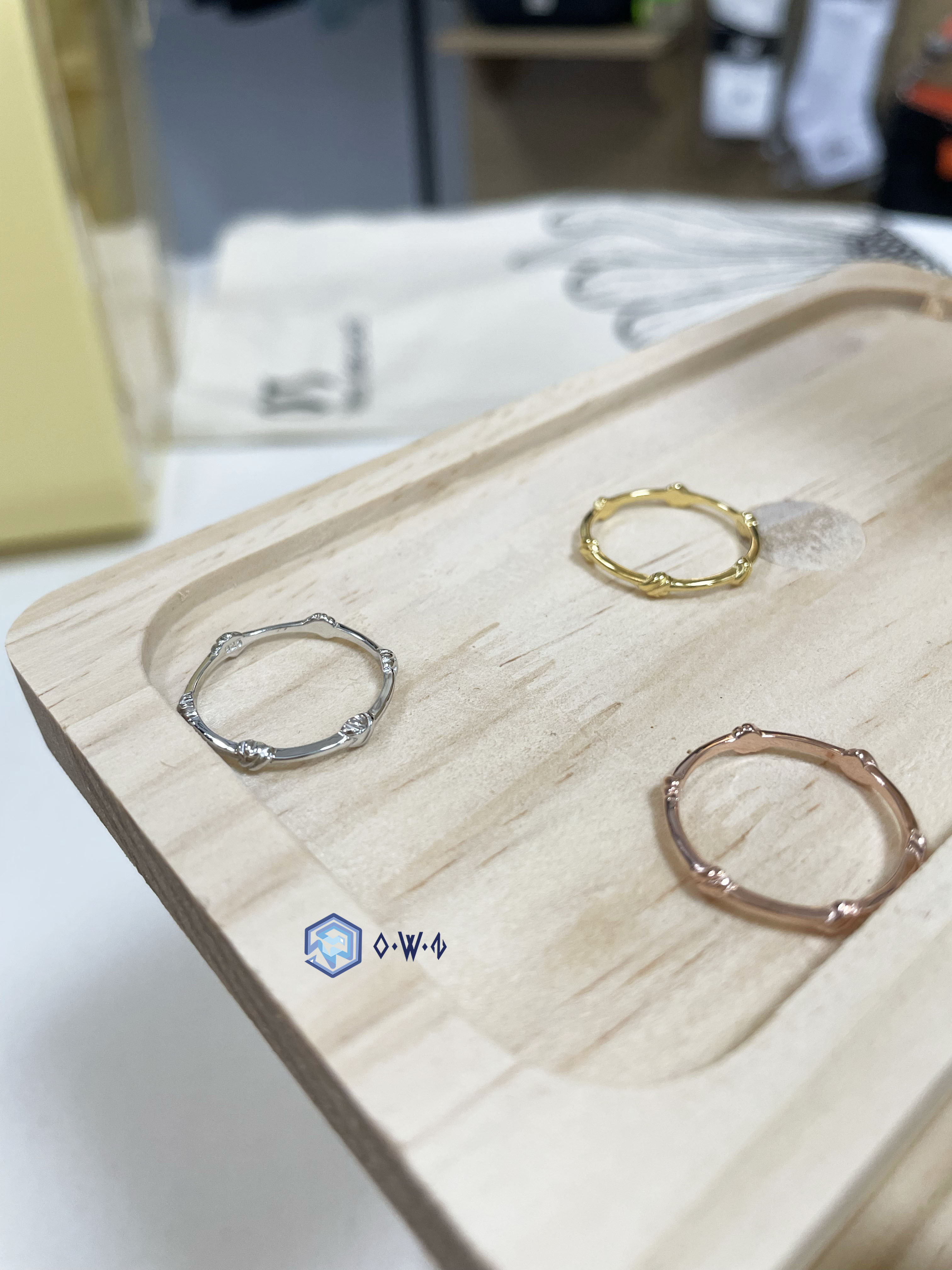 【OWN】韓國 手工 925純銀系列 戒指 飾品 首飾 指環 鍍金 銀 玫瑰金