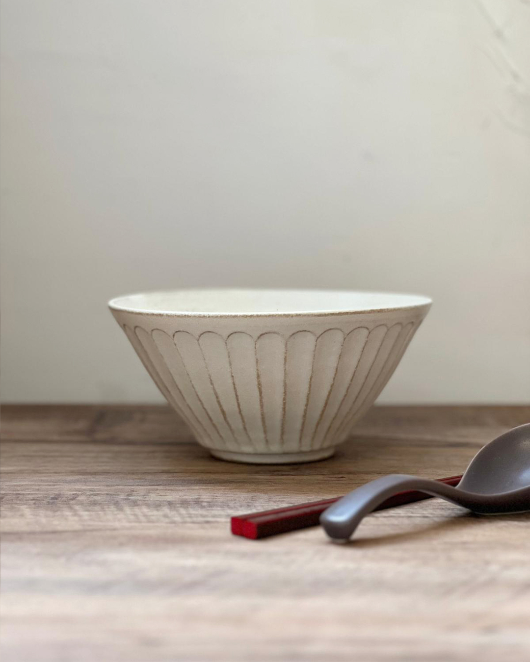 Mashiko ware ware 17cm Ramen Bowl｜Wakasama