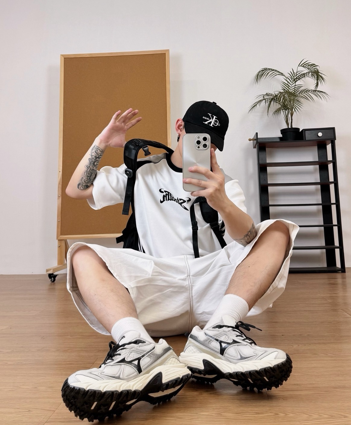 Mizuno FIYI TL V2 冷灰色 慢跑鞋 男女同款 灰白百搭透氣鞋 輕量減震通勤運動鞋 July25