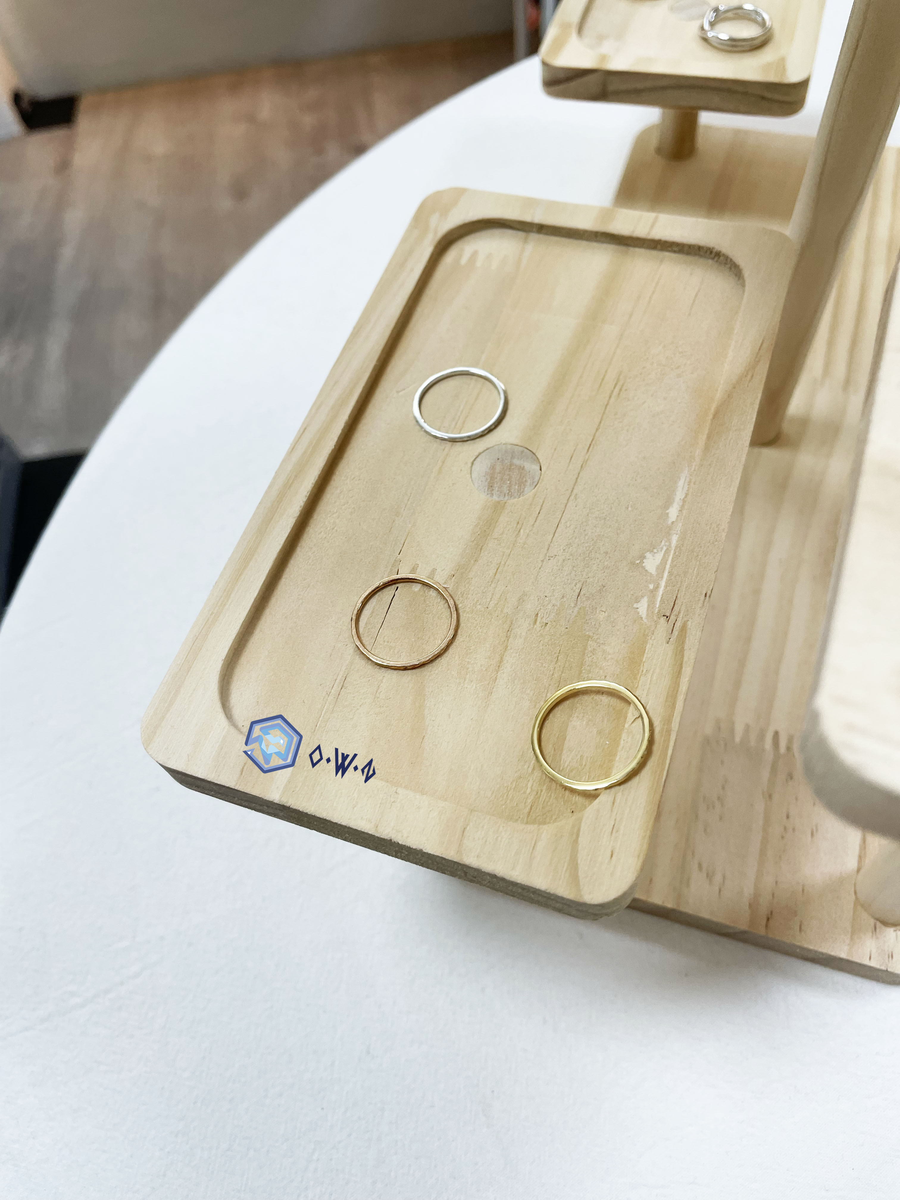 【OWN】韓國 手工 925純銀系列 戒指 指環 飾品 首飾 配件 素面 鍍金 銀 玫瑰金