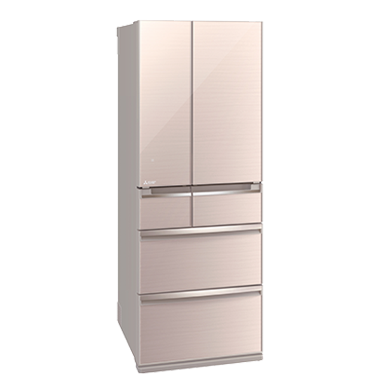 (可議價)MITSUBISHI 三菱電機 605L 日製玻璃鏡面 變頻六門冰箱(MR-WX61C-F-C/C1水晶杏)