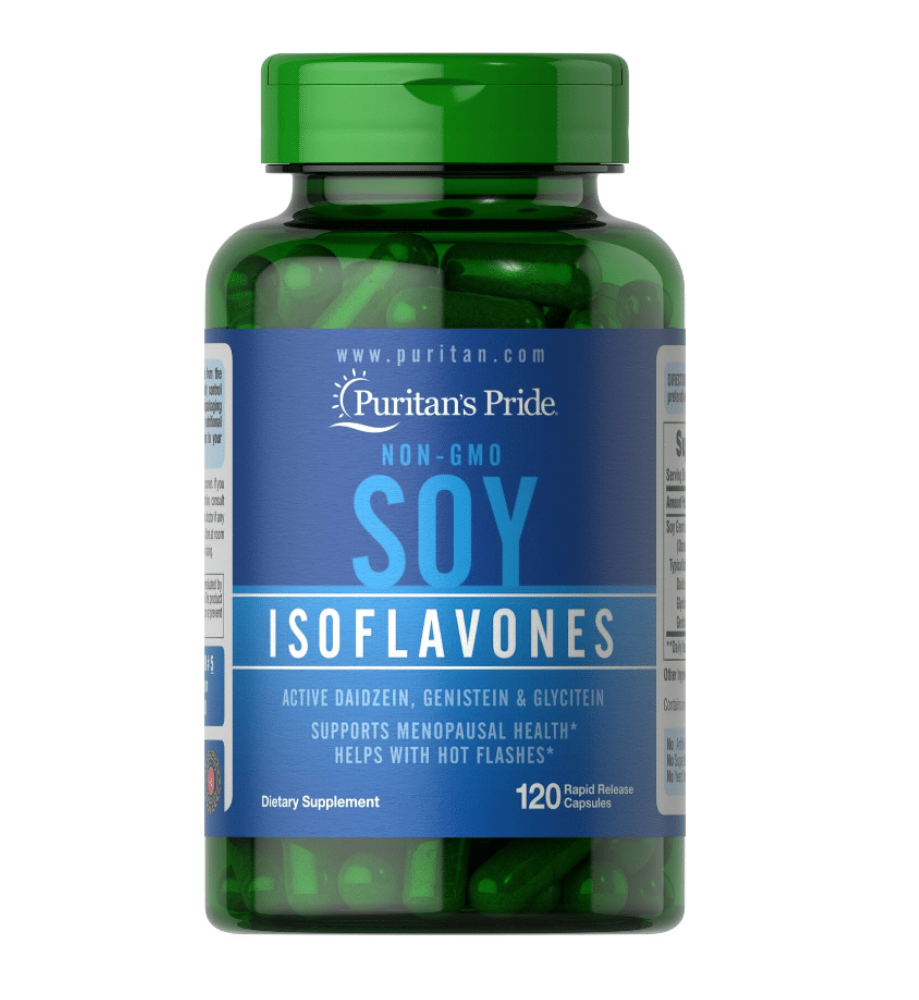 【Puritan's Pride】非基改大豆異黃酮 Non-GMO Soy Isoflavones 750mg 120顆