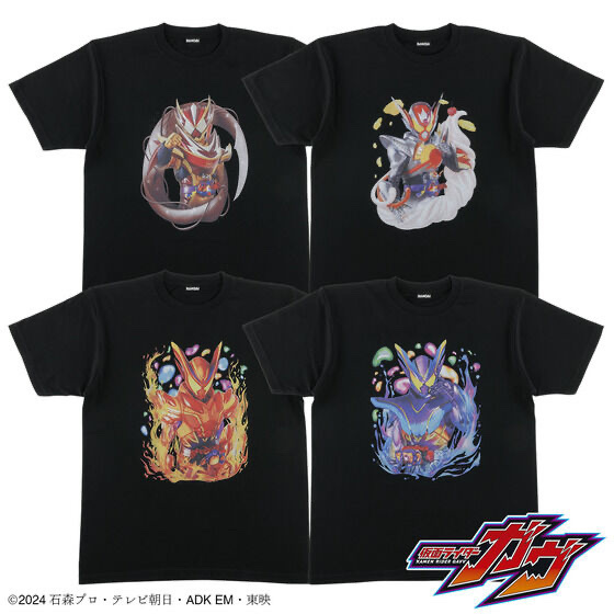 237709 Pbandai 預訂 2025/12月 仮面ライダーガヴ　強化フォーム フルカラーTシャツ (全4種)