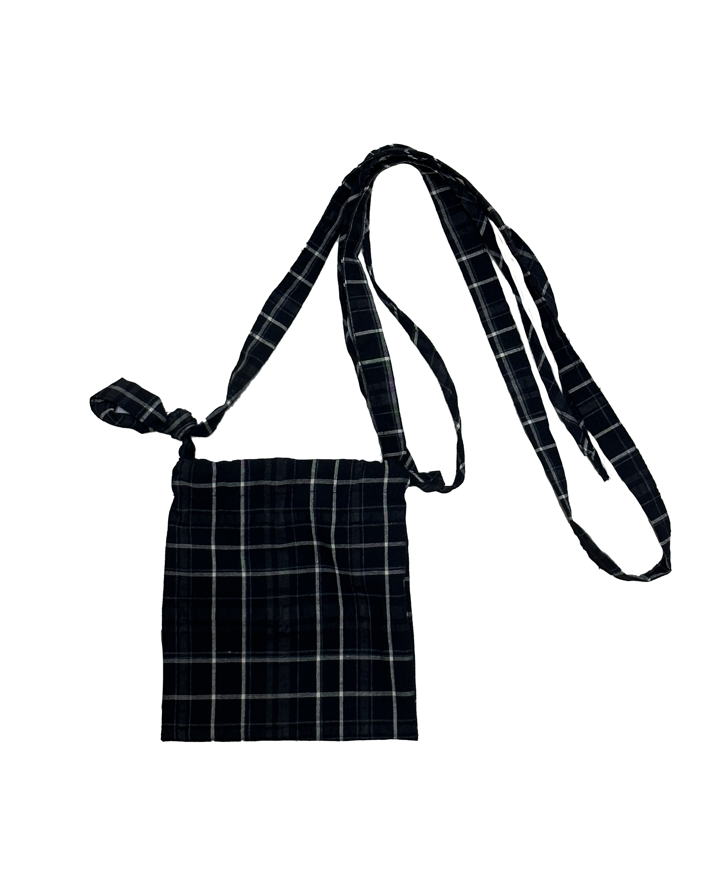 小碎花邊格紋小袋Onepiece