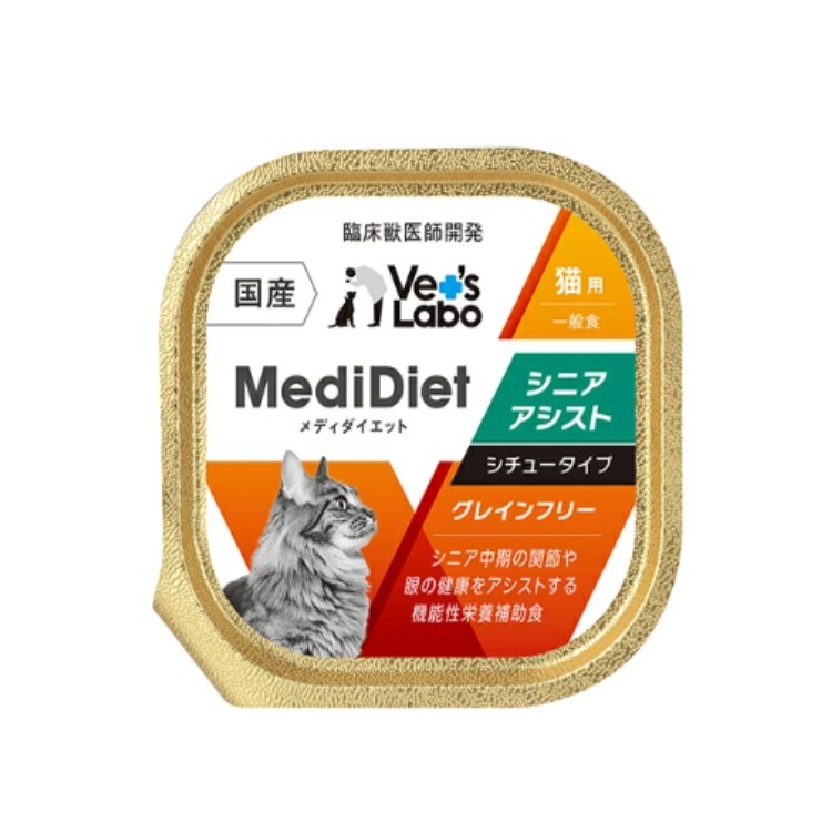 Vet's labo 貓用中老年 抑制關節炎 保護眼睛 營養補助慕絲 95G