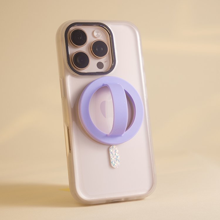 馬卡龍指環支架 (紫) MagSafe 磁吸支架