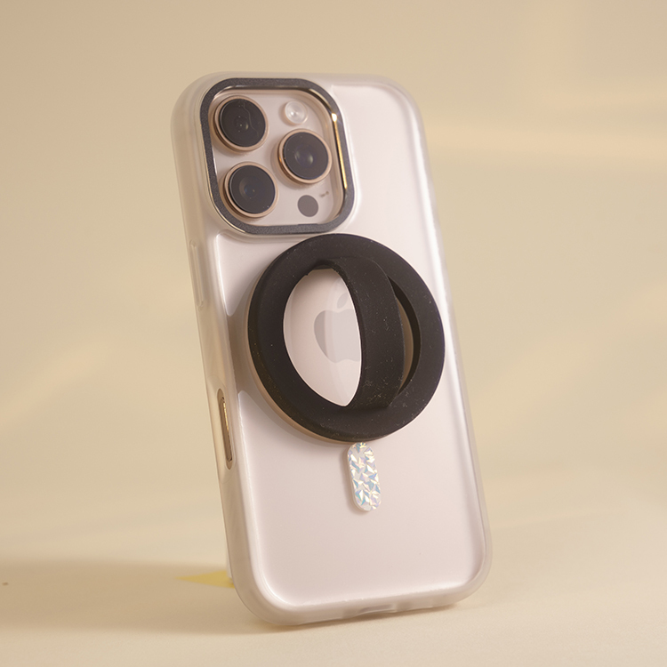 馬卡龍指環支架 (黑) MagSafe 磁吸支架