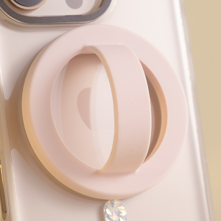 馬卡龍指環支架 (Baby粉) MagSafe 磁吸支架