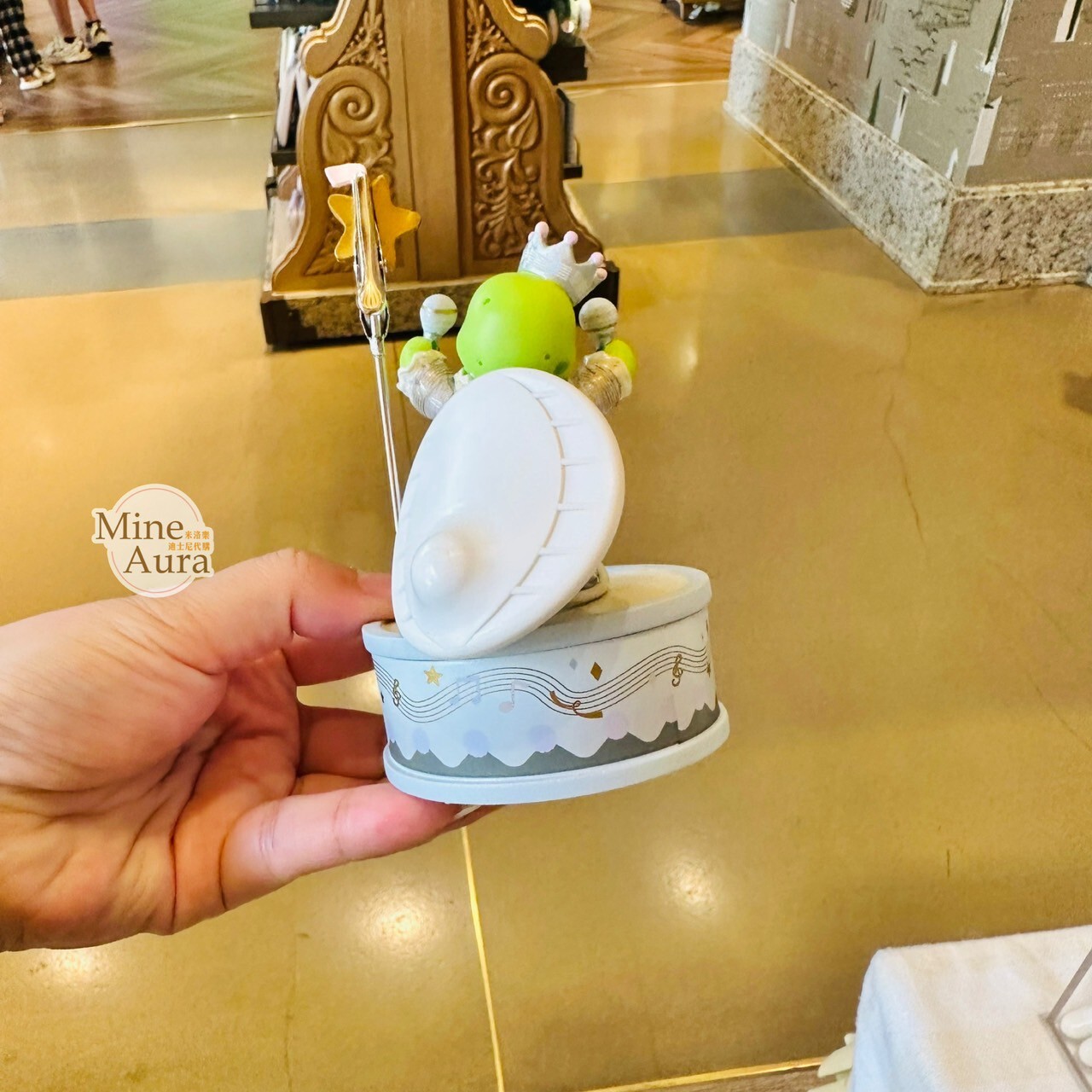 夢幻慶典系列 奧樂米拉 海龜 OluMel 造型 相片夾 擺飾品 -上海迪士尼樂園