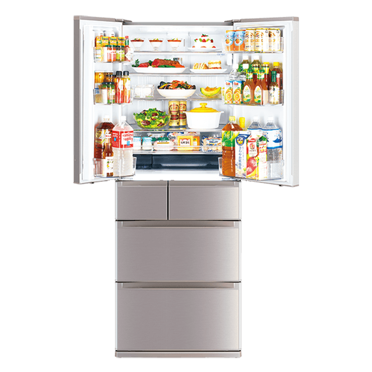 (可議價)MITSUBISHI 三菱電機 605L 日製美型鋼板系列 變頻六門冰箱(MR-JX61C-N-C/C1玫瑰金)