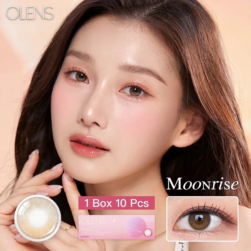 [日拋] OLENS Moonrise 1 Day Fawn Brown｜彩妝隱形眼鏡｜每盒10片