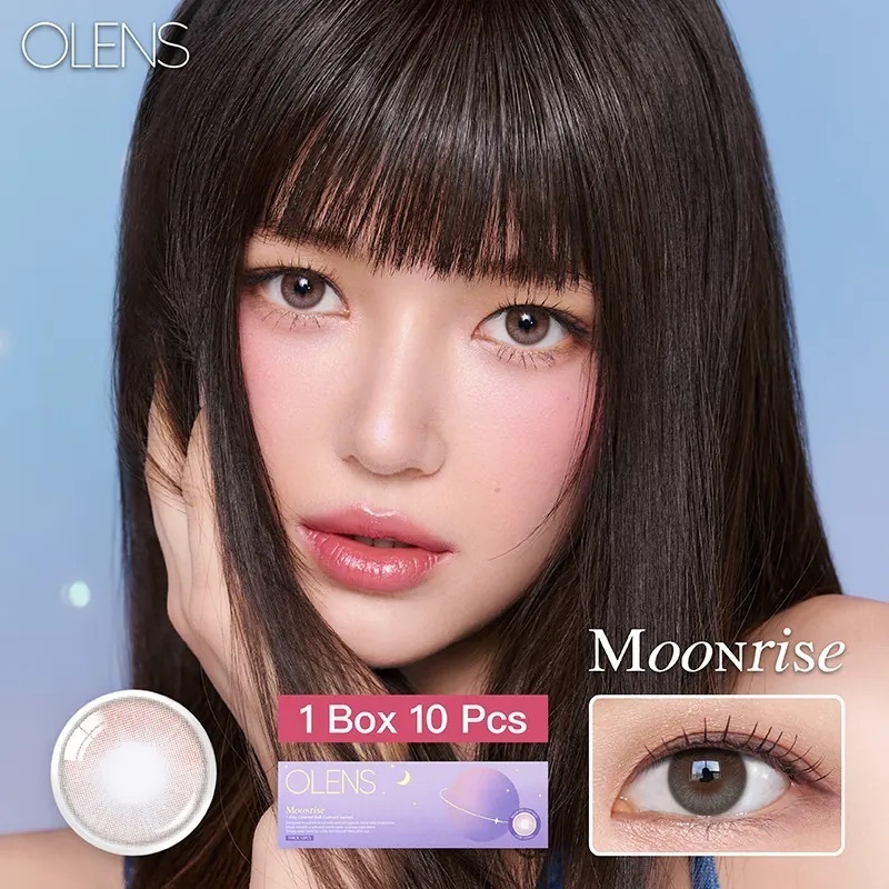 [日拋] OLENS Moonrise 1 Day Dew Gray｜彩妝隱形眼鏡｜每盒10片