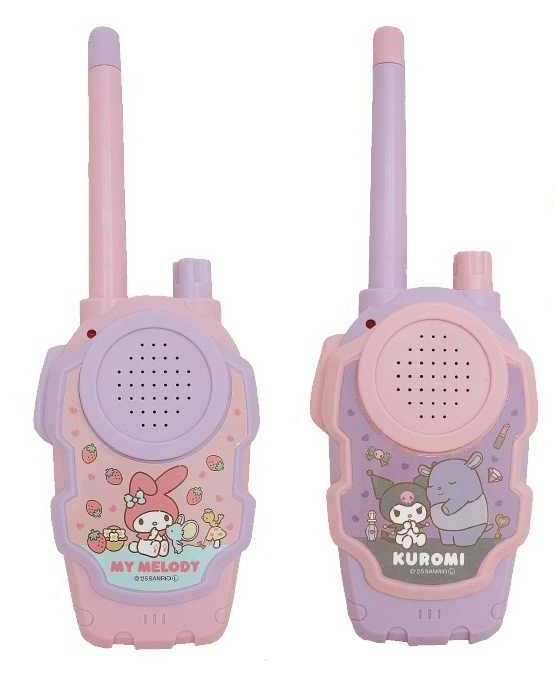 日本 Sanrio My Melody x Kuromi 玩具對講機