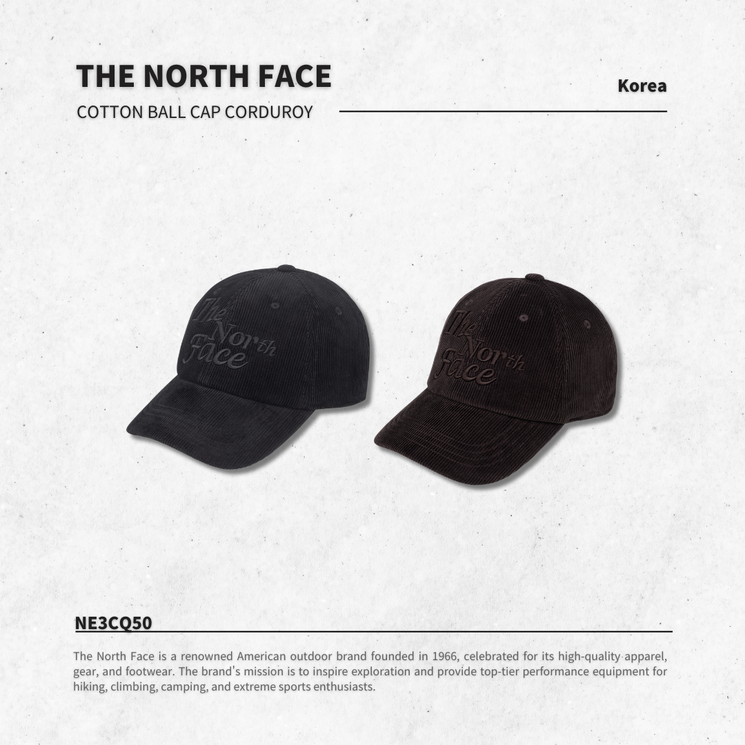 "代購" THE NORTH FACE COTTON BALL CAP CORDUROY 燈芯絨棒球帽