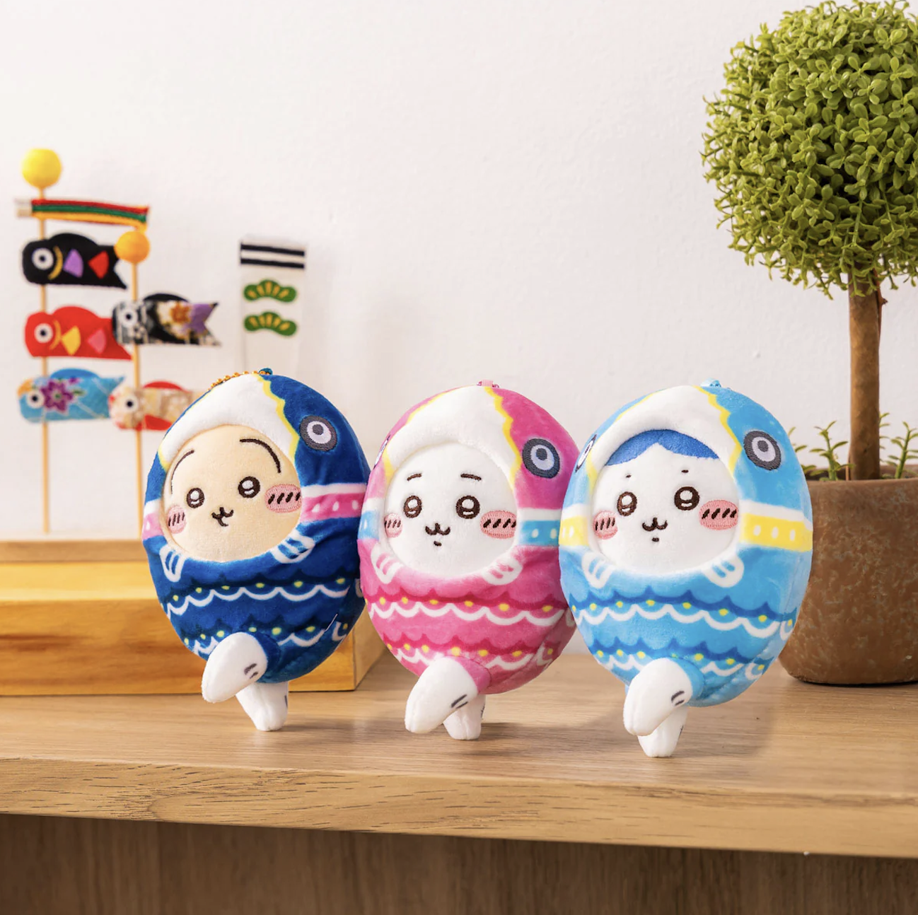 【現貨】Chiikawa 鯉魚旗吊飾