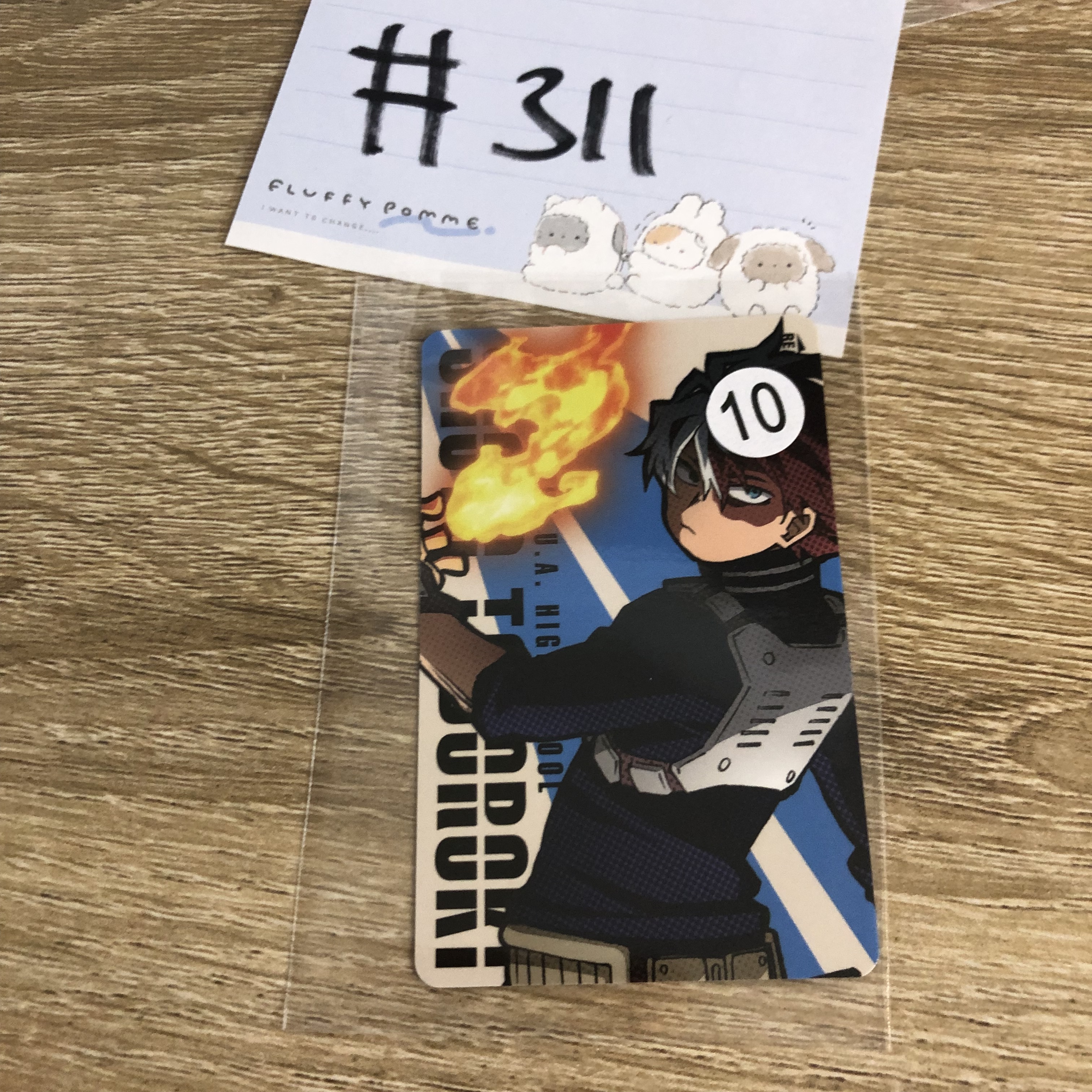 我的英雄學院 轟  小卡#311