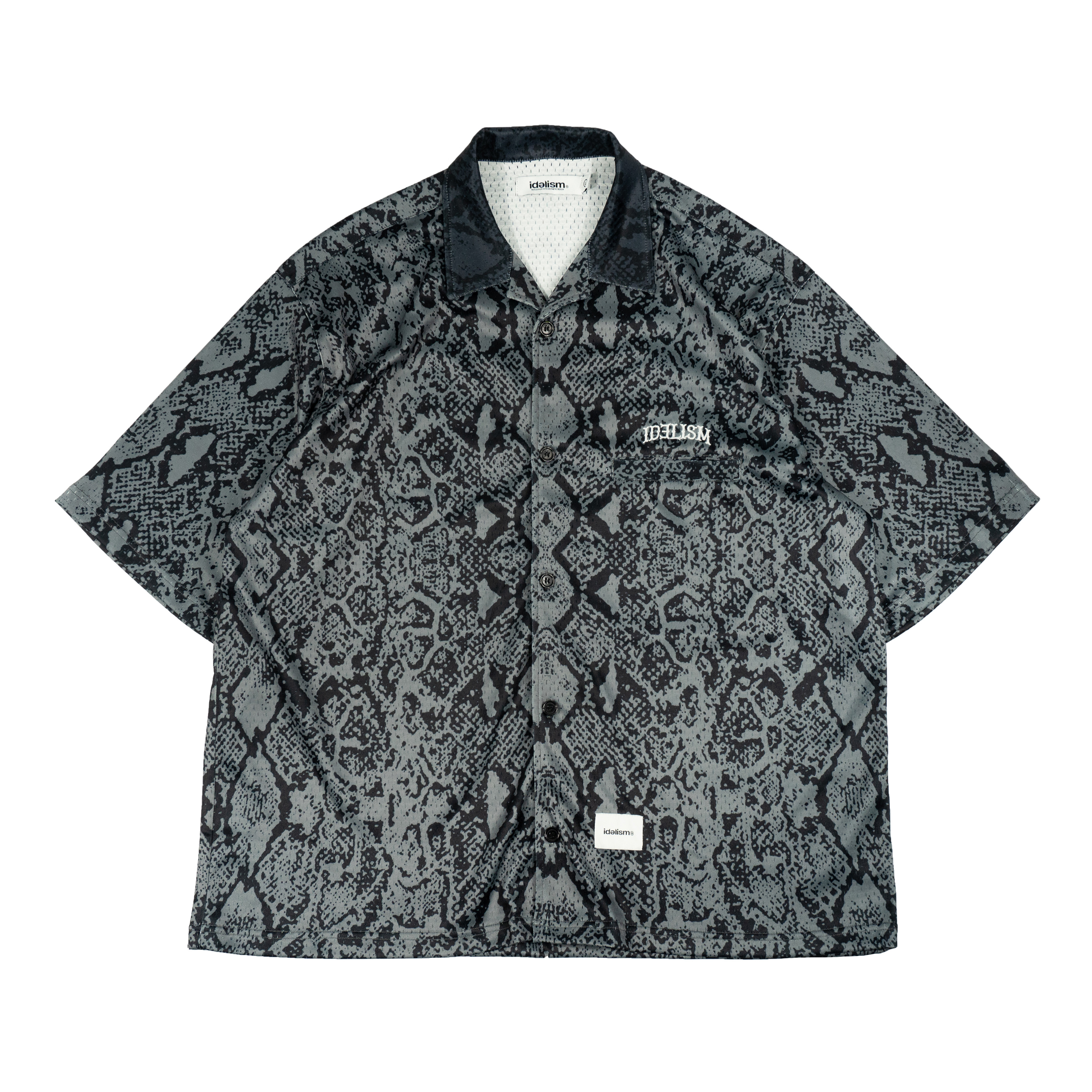 idealism｜ID25009 – Skin Shirt (Dark Gray/Gray)