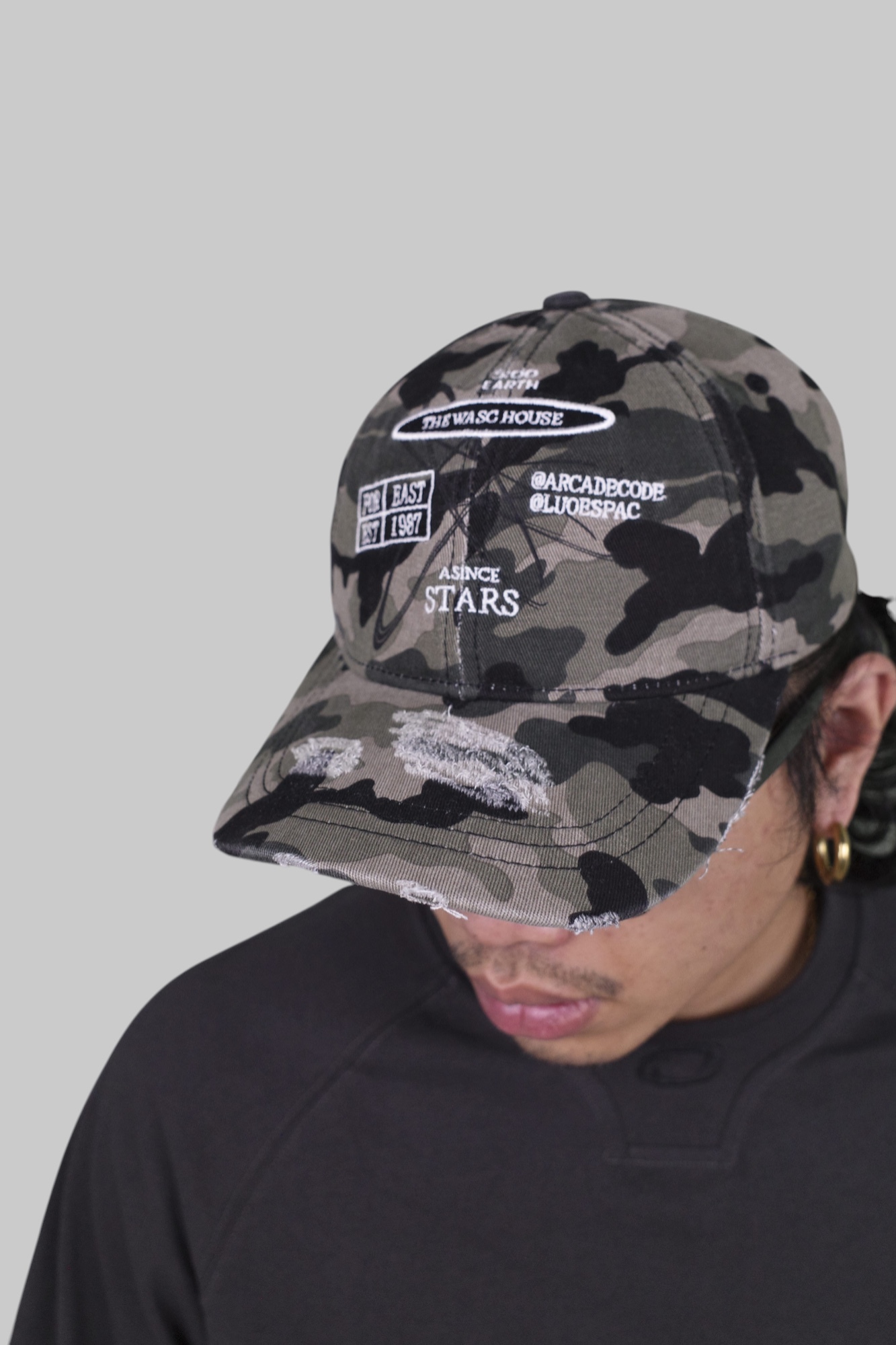 『Always_Good』做舊 破壞 刺繡 老帽