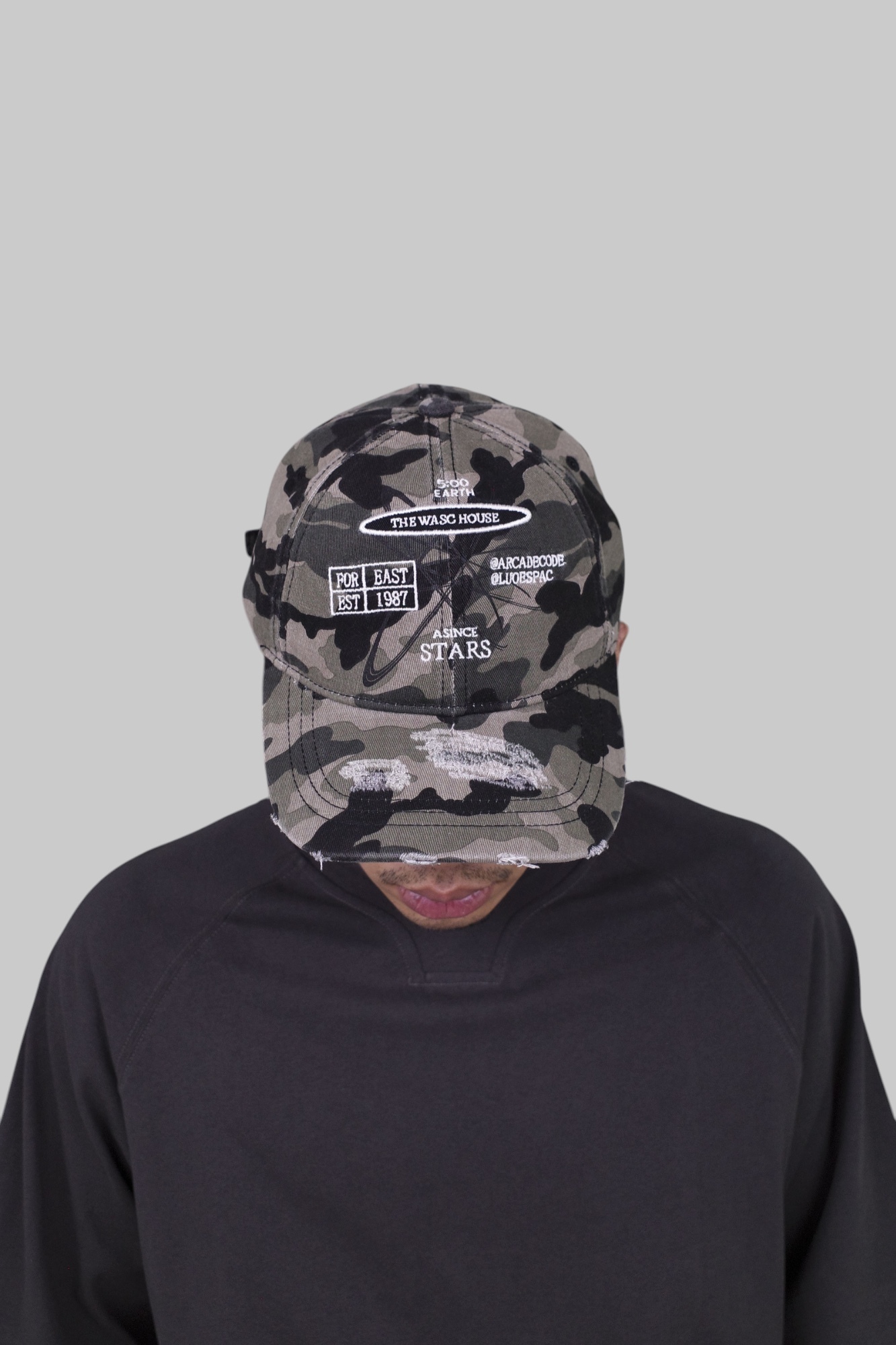 『Always_Good』做舊 破壞 刺繡 老帽