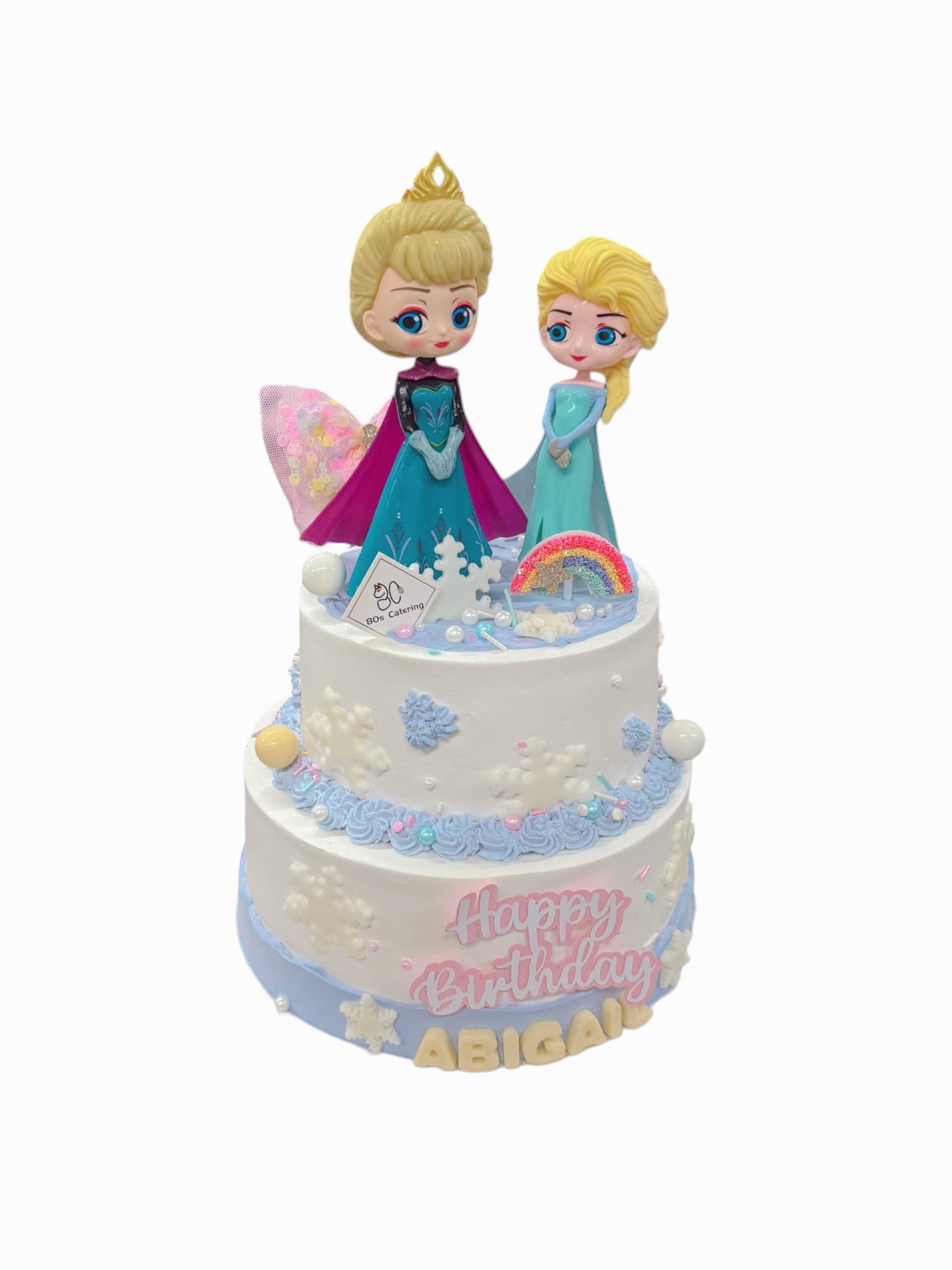 Elsa冰雪奇緣主題蛋糕