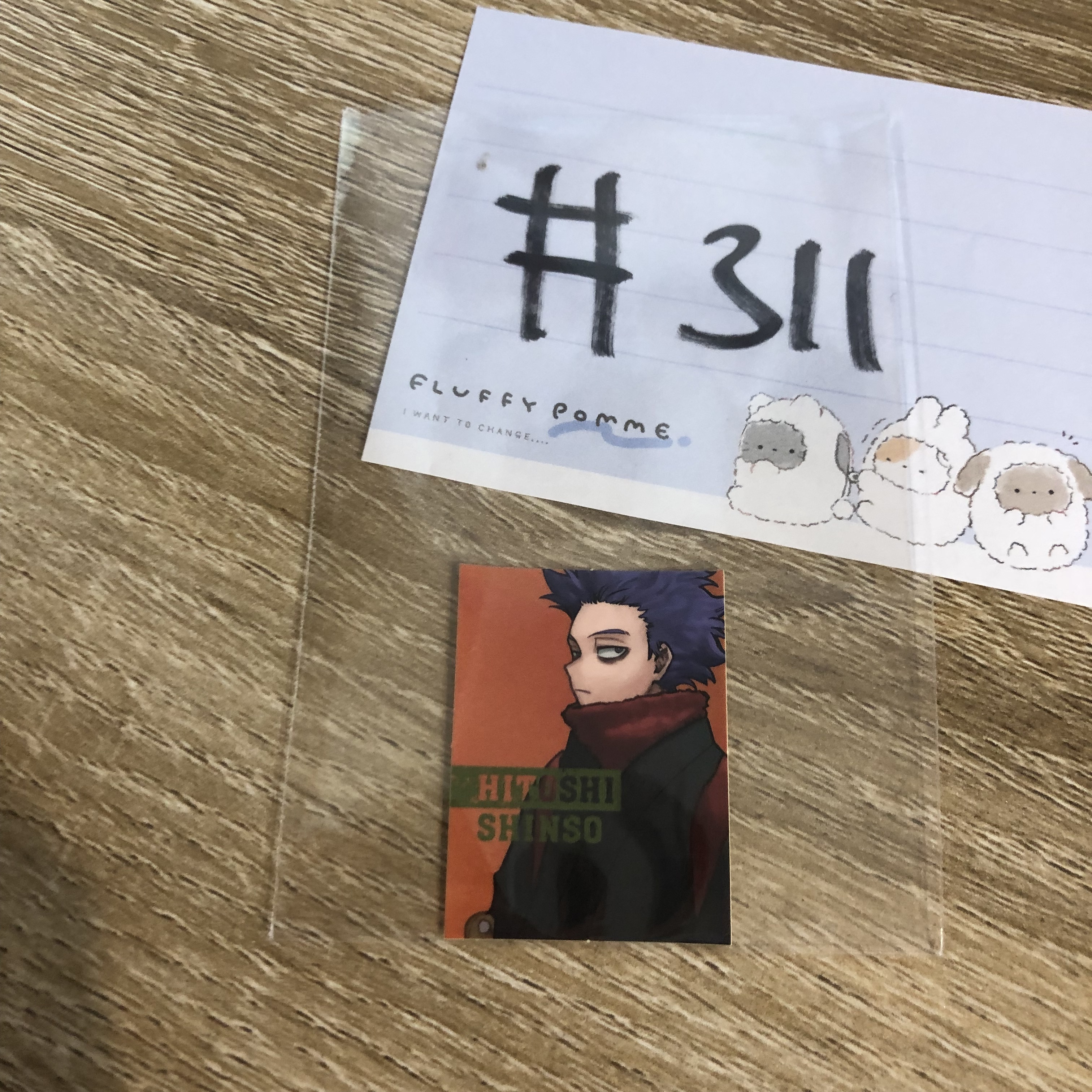 我的英雄學院  心操 貼紙 #311