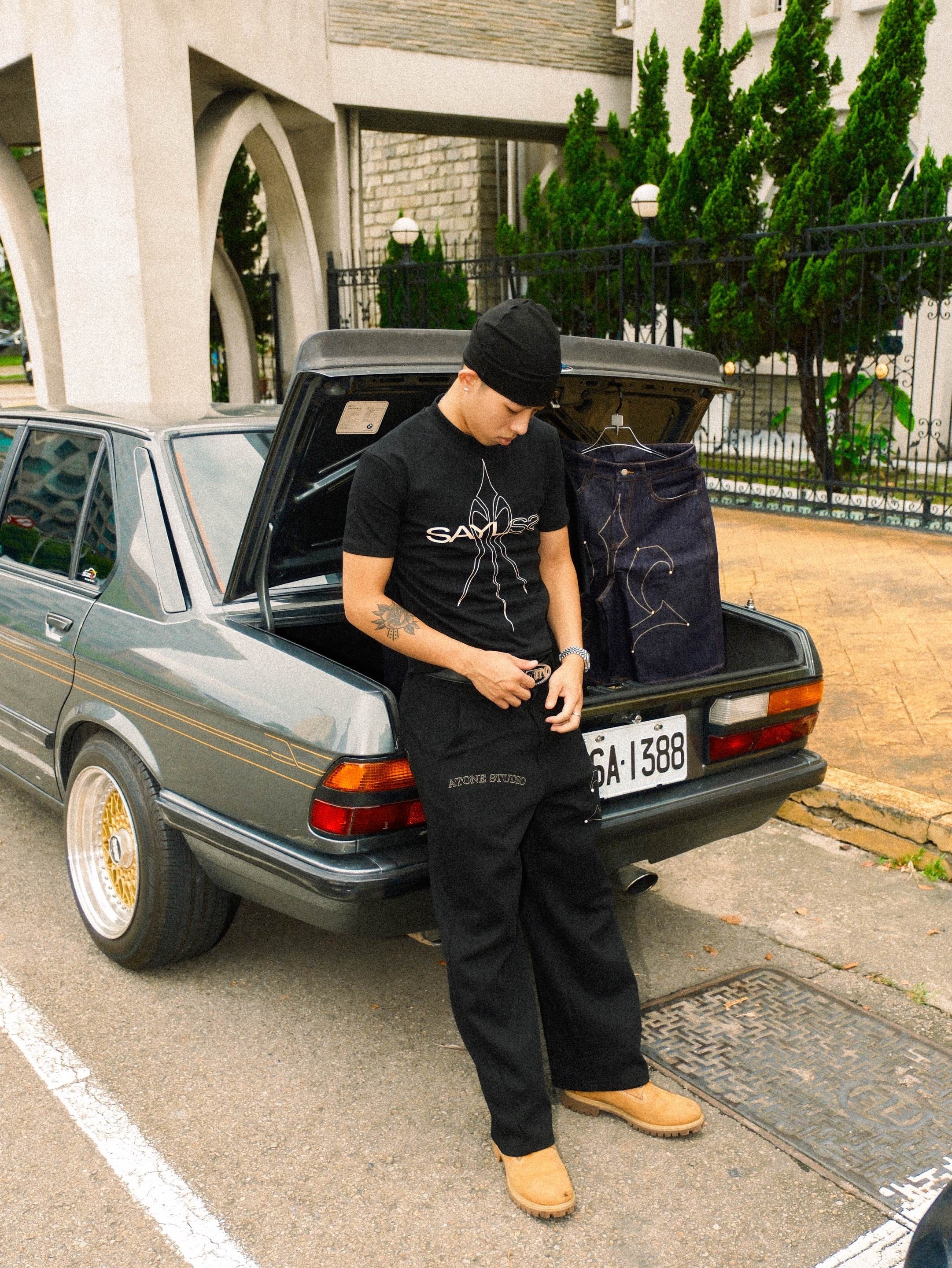 ATONE X SLS LABEL FITTING SHIRT