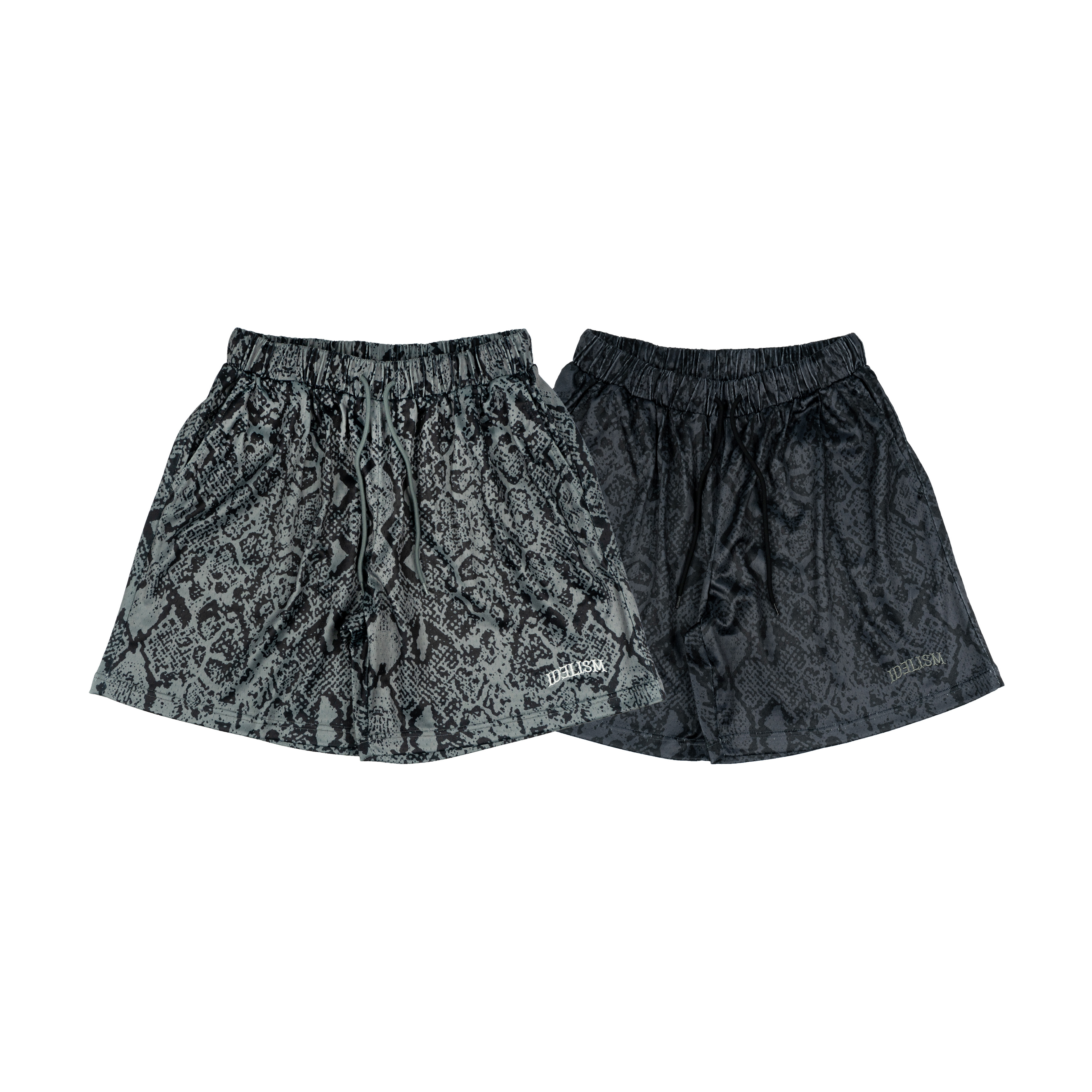 idealism｜ID25011 – Skin Shorts (Dark Gray/Gray)