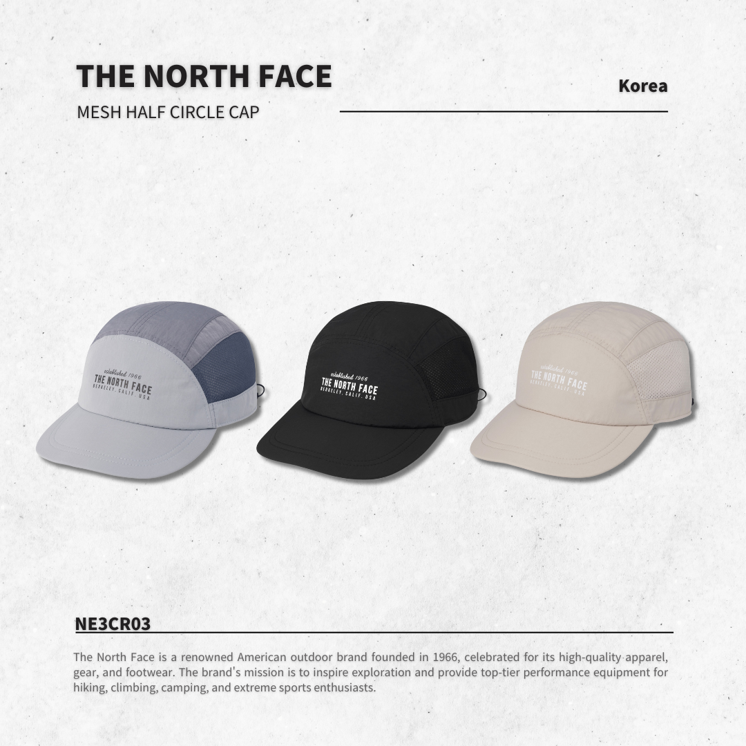 "代購" THE NORTH FACE 網眼尼龍帽 MESH HALF CIRCLE CAP