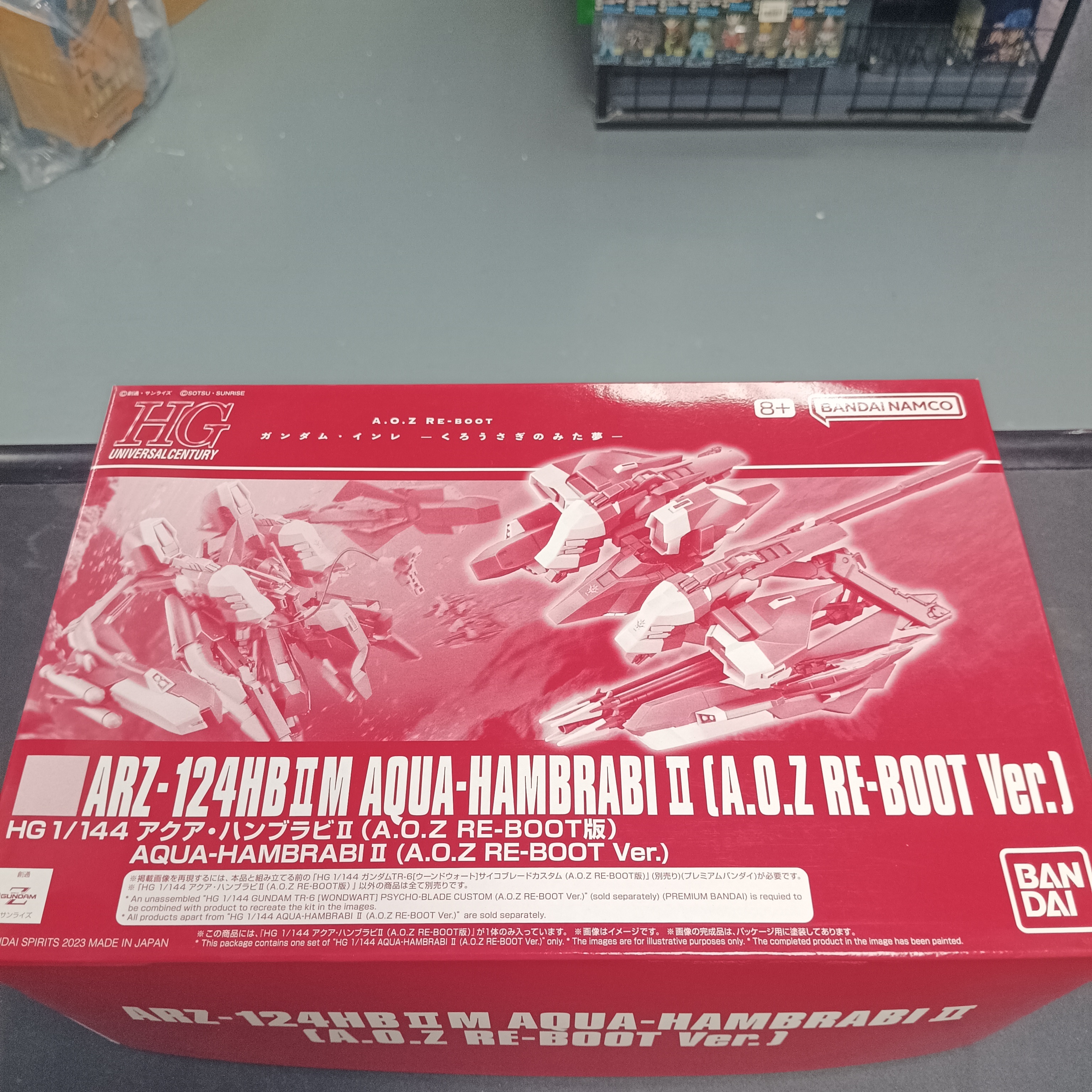 寄賣-HGUC 1/144 Aqua Hambrabi II