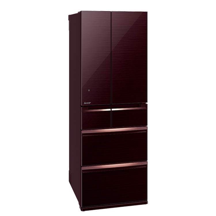 (可議價)MITSUBISHI 三菱電機 525L 日製全鏡面美型設計款 變頻六門冰箱(MR-WX53C-BR-C1水晶棕)