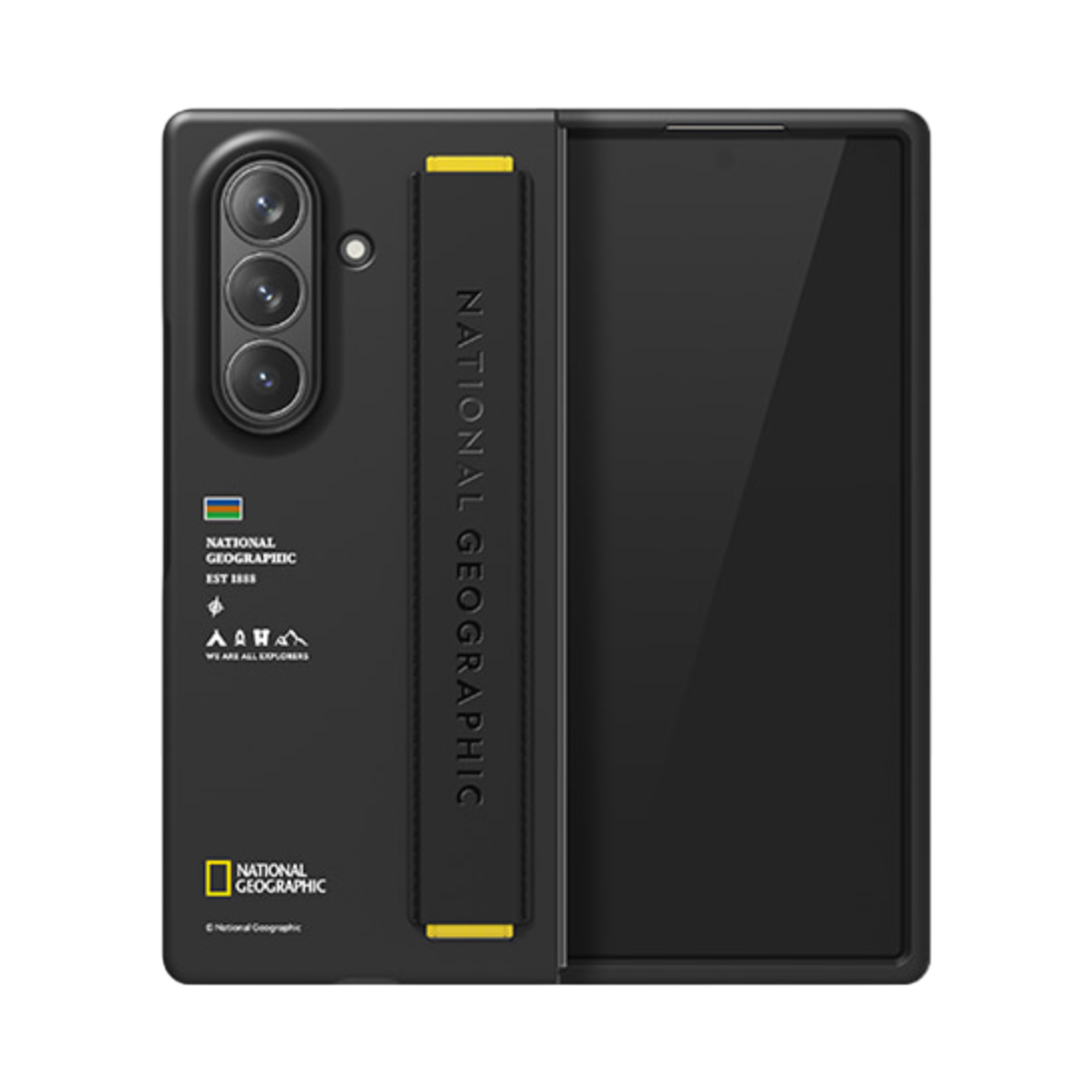 National Geographic Z Fold 7 專用 strap 保護殼