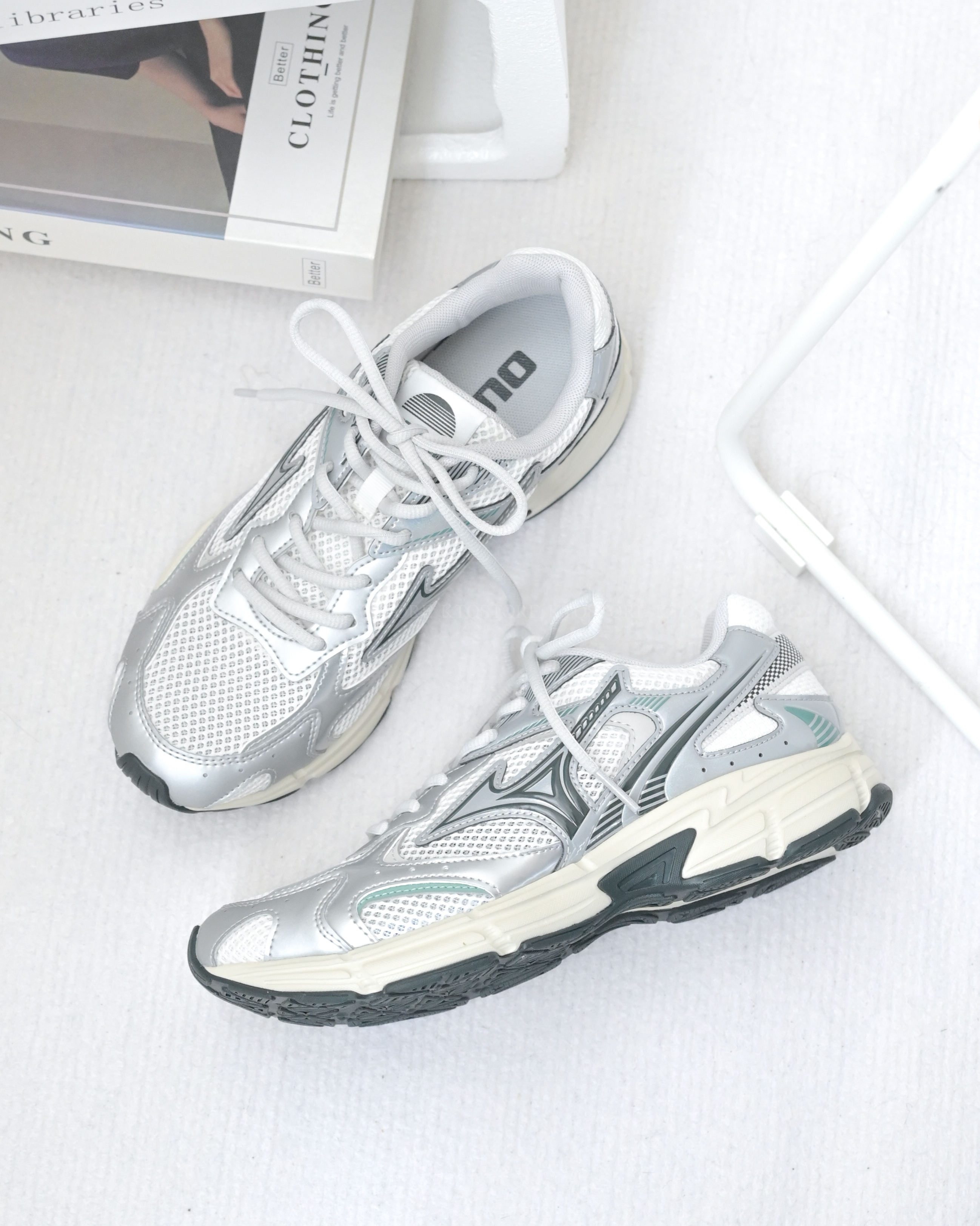 KTQ STORE ‧ MIZUNO 美津濃 Speed 2K 鐳射銀綠 Y2k 做舊 復古 慢跑鞋 老爹鞋 D1GH222921