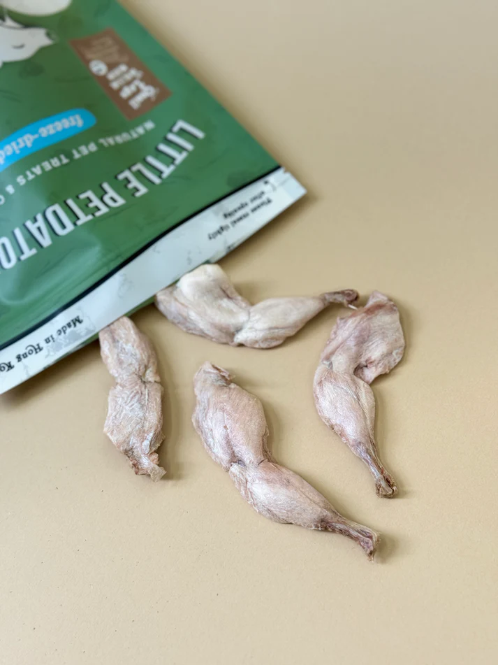 凍乾零食-法國鵪鶉髀(去皮) (5件)