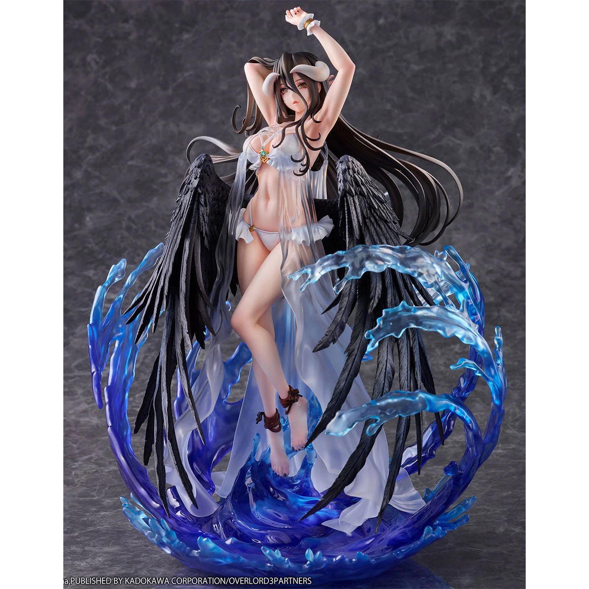 SSF eStream 夏提雅·布拉德弗倫+雅兒貝德  水着ver set Overlord - Shalltear -Albedo Swimsuit ver. PVC(外盒水浸過)